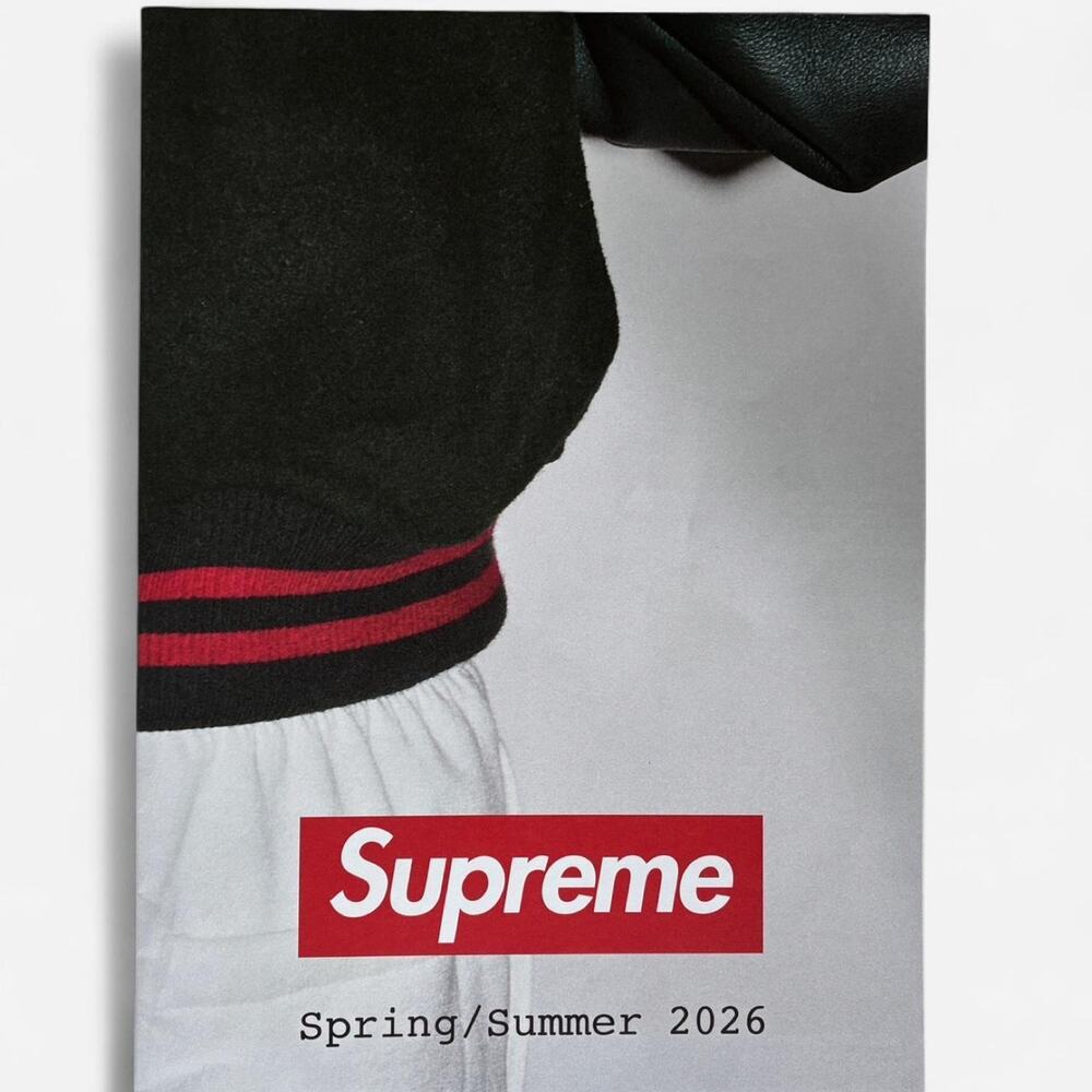 Supreme springsummer 2026 catalog poster